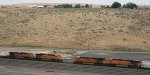 BNSF 6034-BNSF 1023-BNSF 7808-BNSF 7677